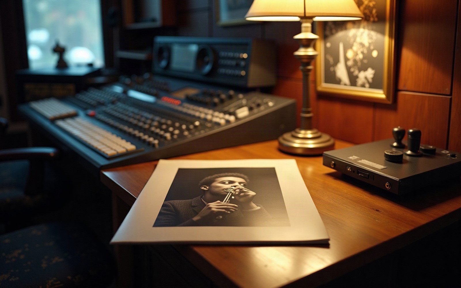 A Blue Note LP cover at full bleed, Reid Miles typography intact, the Francis Wolff session photograph visible